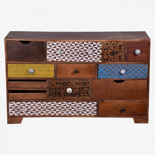 вазанта, комод с 12 ящиками светло-коричневый в Нижневартовске