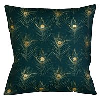 интерьерная подушка «жар-птица» (изумруд) в Нижневартовске