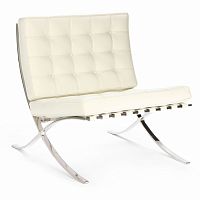 кресло barcelona 3 р молочное в Нижневартовске