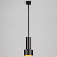 подвесной светильник eurosvet charlie 50134/1 led черный/золото в Нижневартовске