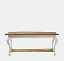 столик-консоль дерево с историей 180 см riviera maison бежевый в Нижневартовске