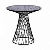 стол журнальный черный d60*58см в Нижневартовске