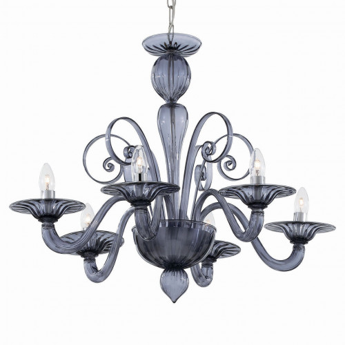 люстра дизайнерская terry серая, хром в Нижневартовске