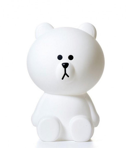 детская настольная лампа белый мишка большой в Нижневартовске