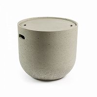 журнальный столик rhette cc0505rf03 из цемента от la forma (ex julia grup). с емкостью для хранения в Нижневартовске