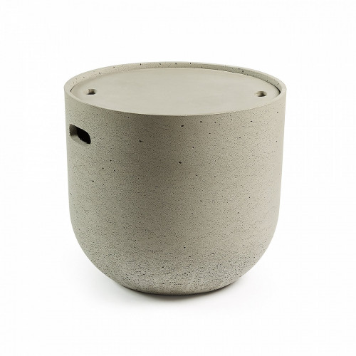 журнальный столик rhette cc0505rf03 из цемента от la forma (ex julia grup). с емкостью для хранения в Нижневартовске