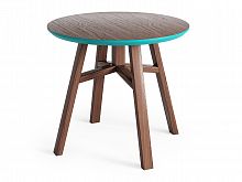 стол журнальный mack дуб тобакко, бирюзовый в Нижневартовске