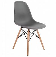 стул деревянный pc-015 серый (eames style) в Нижневартовске