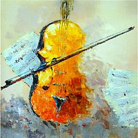 картина маслом контрабас в Нижневартовске