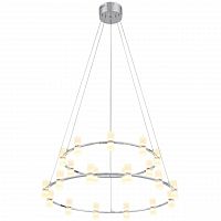 подвесная светодиодная люстра st luce cilindro sl799.103.21 белая в Нижневартовске