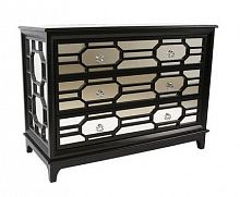 комод royal черный, серебро в Нижневартовске