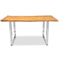 большой обеденный стол дживан life silver из массива дерева в Нижневартовске