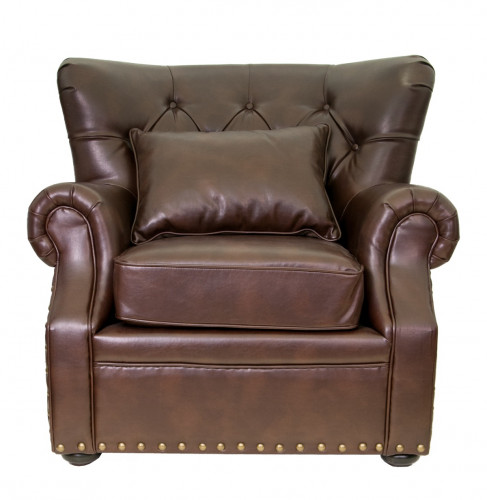 кресло tesco коричневое в Нижневартовске