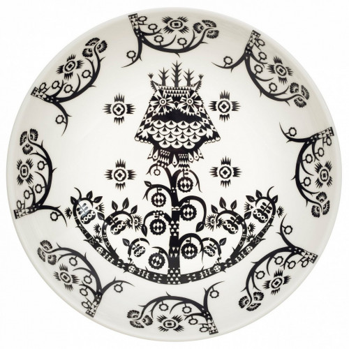 тарелка глубокая taika черно-белая в Нижневартовске