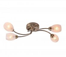потолочная люстра idlamp carmina 201/4pf-oldbronze в Нижневартовске