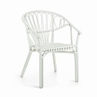 кресло corynn из ротанга белое cc0699fn33 от la forma (ex julia grup) в Нижневартовске
