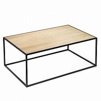 стол журнальный darmian into black светлый дуб в Нижневартовске