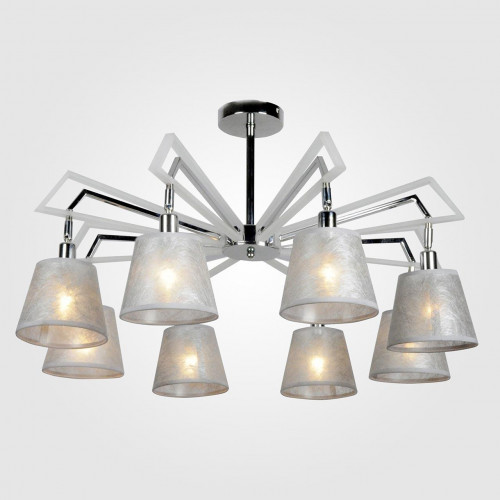 потолочная люстра eurosvet alicante 60082/8 хром в Нижневартовске