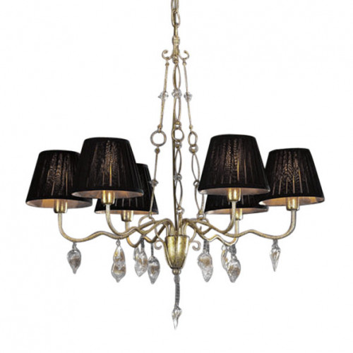 люстра kit от schuller золото/черная/янтарная в Нижневартовске