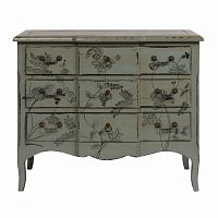 комод ombrecho серый, зелёный в Нижневартовске