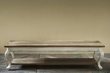 стол журнальный дерево с историей 165х45 см коричневый в Нижневартовске