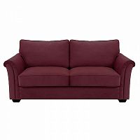 диван-кровать sydney двухместный прямой темно-красный в Нижневартовске