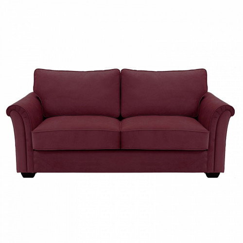 диван-кровать sydney двухместный прямой темно-красный в Нижневартовске