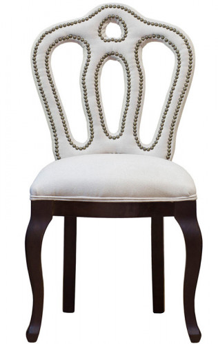 стул св. бежевый велюр, дерево 49,5х55х94 в Нижневартовске