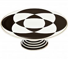 подставка для торта 28см черно-белая в Нижневартовске