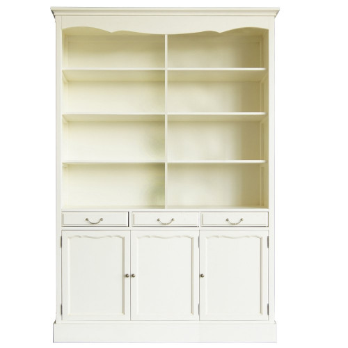 шкаф leontina для посуды 8 полок и 3 закрытых секции бежевый в Нижневартовске