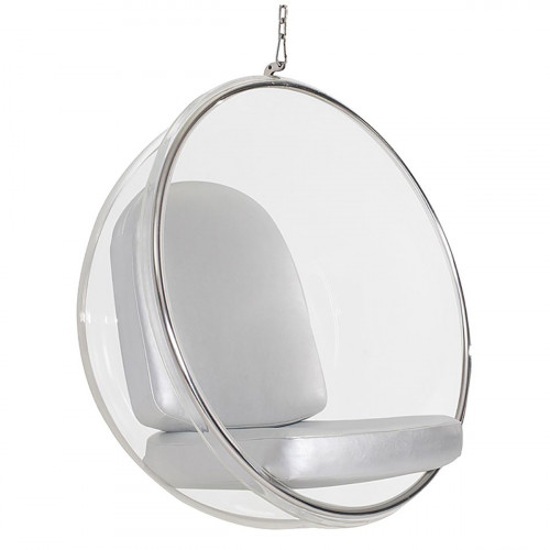 кресло bubble chair серебряное в Нижневартовске