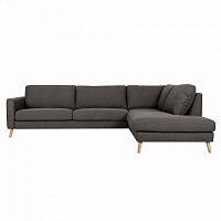 диван ronja угловой темно-серый в Нижневартовске