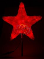 светодиодная фигура звезда 80см красная в Нижневартовске