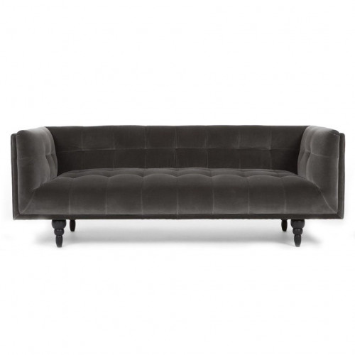 диван royal прямой серый в Нижневартовске