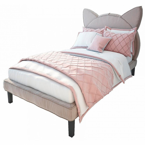 кровать детская 140х200 бежевая kitty в Нижневартовске