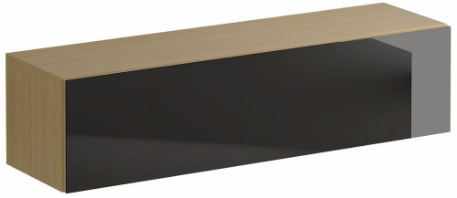 шкаф навесной gusto бежевый с черным в Нижневартовске