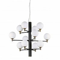 подвесная люстра ideal lux copernico sp12 nero в Нижневартовске