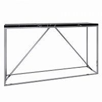 консоль черная с мраморной столешницей тейтум в Нижневартовске