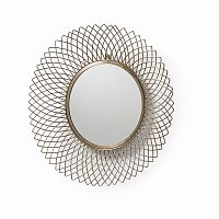 зеркало круглое металлическая латунь диаметр 65 см juice от la forma (ex julia grup) в Нижневартовске