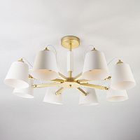 потолочная люстра eurosvet frozen 70083/8 золото в Нижневартовске