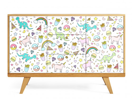 комод thimon натуральный дуб принт 063 в Нижневартовске