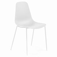 стул металлический wassu белый пластик белый cc0502s05 от la forma (ex julia grup) в Нижневартовске