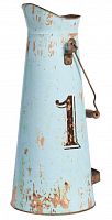 декоративный кувшин numero 1 металлический голубой в Нижневартовске