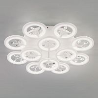 потолочная светодиодная люстра eurosvet albero 90142/12 белый в Нижневартовске