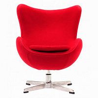 детское кресло egg chair красное в Нижневартовске