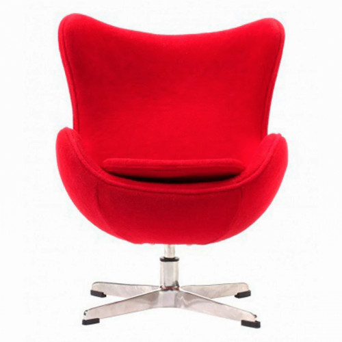 детское кресло egg chair красное в Нижневартовске
