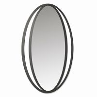 зеркало овальное настенное черное momoe от la forma (ex julia grup) в Нижневартовске