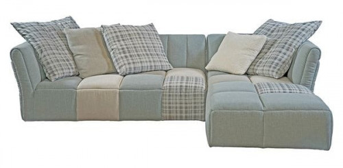 диван boston прямой серый с бежевым в Нижневартовске