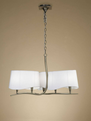 подвесная люстра mantra ninette antique bras 1920 в Нижневартовске