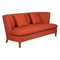 диван febo прямой оранжевый в Нижневартовске